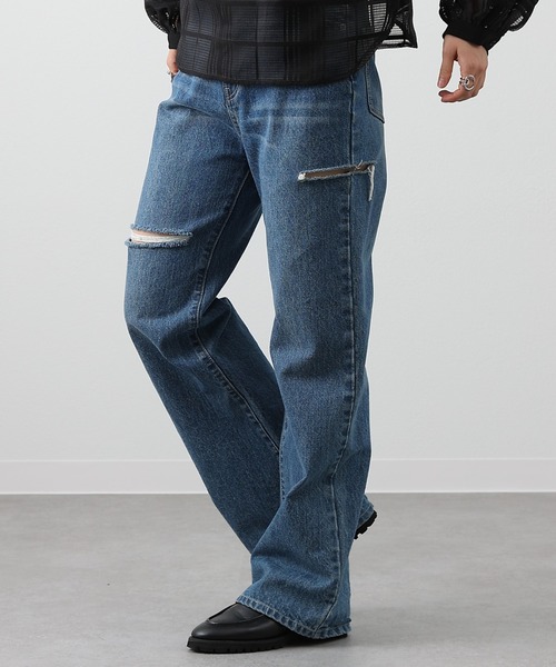 ダメージデニムパンツ（デニムパンツ）｜COLONY 2139（コロニートゥーワンスリーナイン）