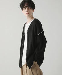 Buyer's Select/ハンドステッチカーディガン