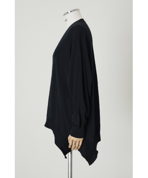トップス RIM.ARK V-neck big knit PO charcoal ASOS DESIGN Curve knit boxy v neck sweater in charcoal | ASOS