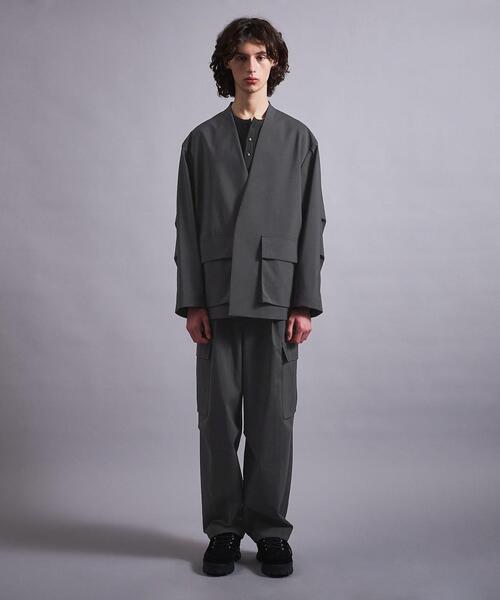 MONKEY TIME（モンキータイム）の「＜monkey time＞ DRY TRO CARGO EASY/カーゴパンツ（カーゴパンツ・メンズ・ブラック/ダークグレー・S/M/L/XL）」の7枚目の写真