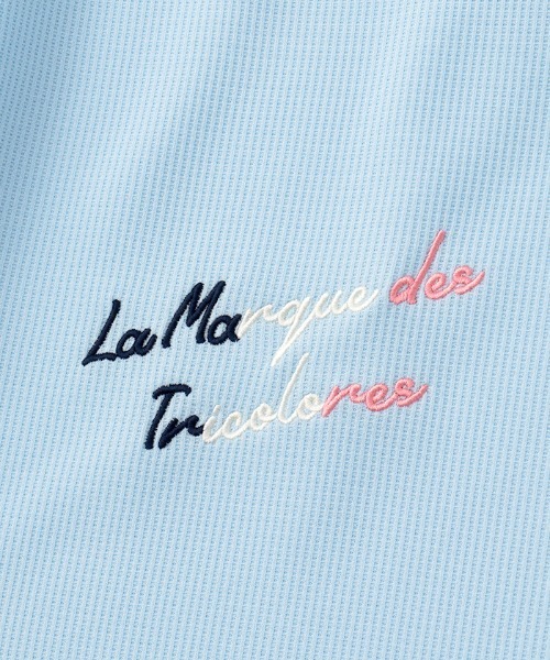 le coq sportif(ルコックスポルティフ)の「接触涼感フレンチスリーブTシャツ(Tシャツ/カットソー・レディース・ホワイト/サックスブルー/ネイビー・M/L/XL/S)」の19枚目の写真