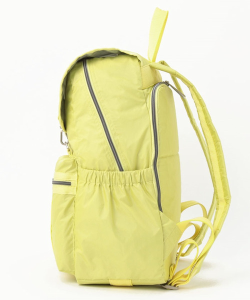 LeSportsac（レスポートサック）の「MODERN FLAP BACKPACK ライム 