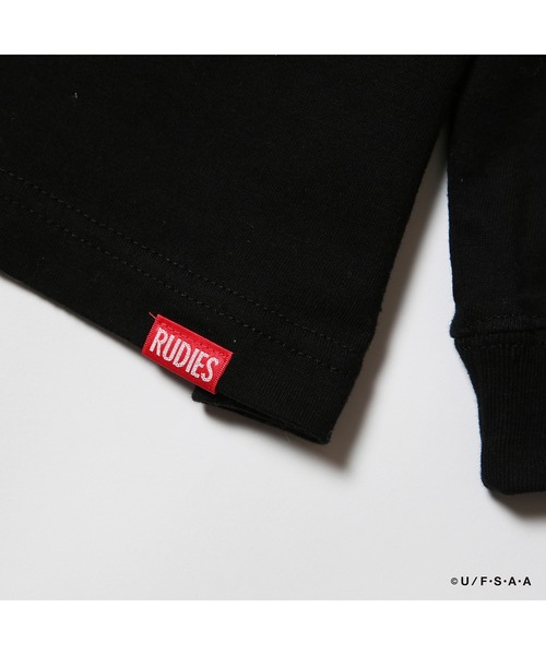 RUDIE'S(ルーディーズ)の「RUDIE'SxCRAYON SHINCHAN GOOD MUSIC LS TEE /ルーディーズ クレヨンしんちゃん グッド ミュージック ロングスリーブ Tシャツ(Tシャツ/カットソー・メンズ・ブラック/ホワイト・M/XL/S/L/XXL)」の11枚目の写真