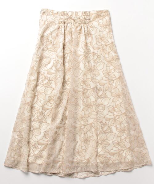 MISCH MASCH(ミッシュマッシュ)の「モノカラーシシュウスカート(スカート・レディース・ベージュ/グリーン系その他・SMALL/MEDIUM)」の9枚目の写真