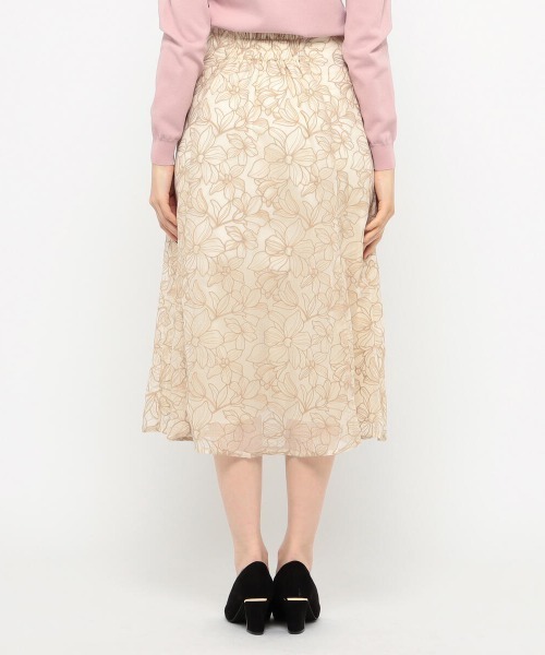 MISCH MASCH(ミッシュマッシュ)の「モノカラーシシュウスカート(スカート・レディース・ベージュ/グリーン系その他・SMALL/MEDIUM)」の5枚目の写真