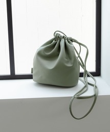 フェイクレザー巾着BAG / 197909