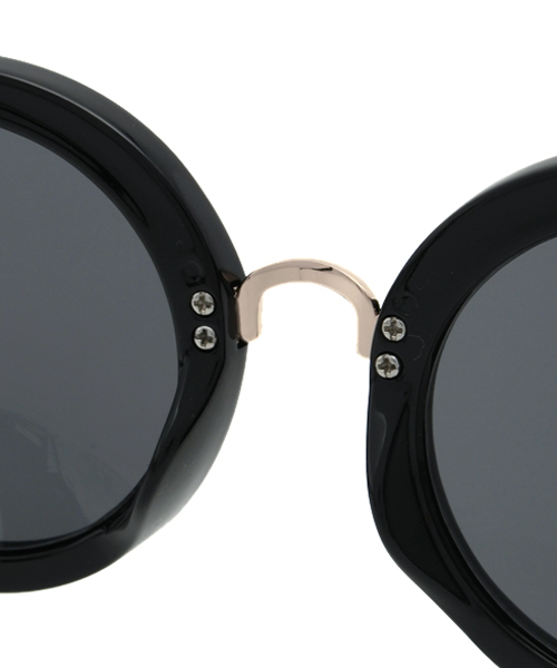 ROSE BUD（ローズバッド）の「(A.J.MORGAN)53600 HEIGI  FASHION SUNGLASS（サングラス・レディース・ブラック/レオパード・ONE SIZE）」の7枚目の写真