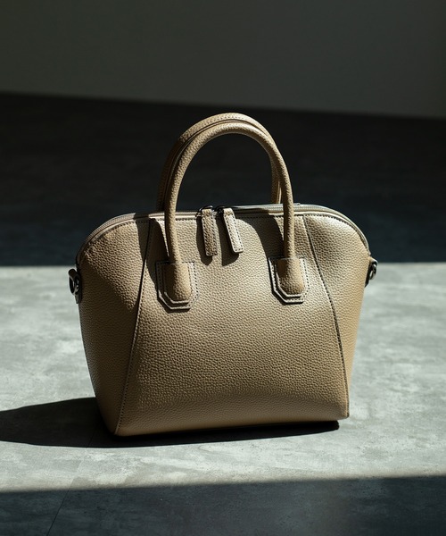 Rename（リネーム）の「【オケージョン/セレモニー】Rename 2way ハンド トート ショルダーバッグ トートバッグ（トートバッグ・レディース・ベージュ/ダークグレー/ブラック/アイボリー/チョコ・FREE）」の4枚目の写真