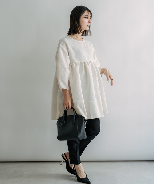 Rename（リネーム）の「【オケージョン/セレモニー】Rename 2way ハンド トート ショルダーバッグ トートバッグ（トートバッグ・レディース・ベージュ/ダークグレー/ブラック/アイボリー/チョコ・FREE）」の18枚目の写真