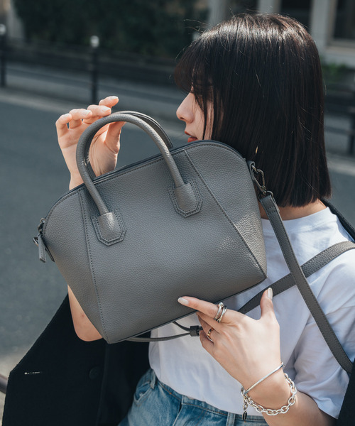 Rename（リネーム）の「【オケージョン/セレモニー】Rename 2way ハンド トート ショルダーバッグ トートバッグ（トートバッグ・レディース・ベージュ/ダークグレー/ブラック/アイボリー/チョコ・FREE）」の8枚目の写真