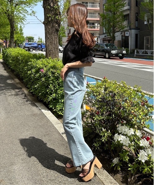 NOMAE（ノーマエ）の「オパールBACKリボンブラウス（シャツ/ブラウス・レディース・ブラック系その他/ホワイト/グリーン系その他/アイボリー・FREE）」の22枚目の写真