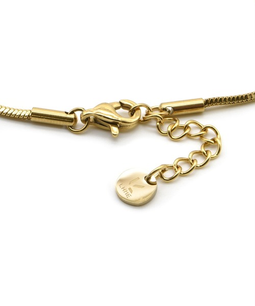 LHME（エルエイチエムイー）の「LHME “100%PURE!!!”ベネチアンチェーンブレスレット/サージカルステンレス316L（金属アレルギー対応）（ブレスレット・レディース・シルバー/ゴールド・ONE SIZE）」の10枚目の写真