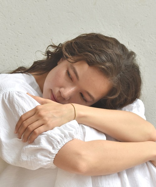 LHME（エルエイチエムイー）の「LHME “100%PURE!!!”ベネチアンチェーンブレスレット/サージカルステンレス316L（金属アレルギー対応）（ブレスレット・レディース・シルバー/ゴールド・ONE SIZE）」の8枚目の写真