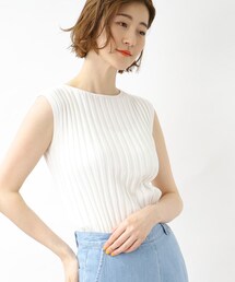 grove（グローブ）の「◆ボートネックリブプルオーバー（ニット/セーター）」