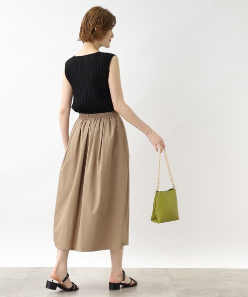 grove（グローブ）の「◆ボートネックリブプルオーバー（ニット/セーター・レディース・ブラック/オフホワイト/ボルドー・02/03/01/05/04）」の15枚目の写真