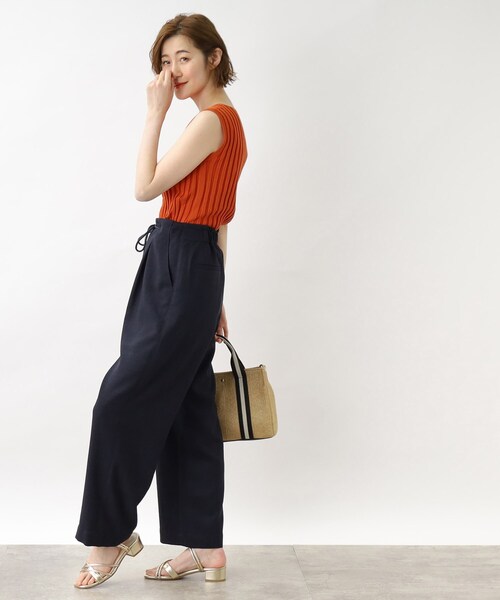 grove（グローブ）の「◆ボートネックリブプルオーバー（ニット/セーター・レディース・ブラック/オフホワイト/ボルドー・02/03/01/05/04）」の20枚目の写真