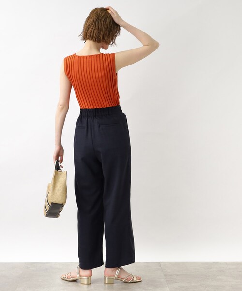 grove（グローブ）の「◆ボートネックリブプルオーバー（ニット/セーター・レディース・ブラック/オフホワイト/ボルドー・02/03/01/05/04）」の21枚目の写真