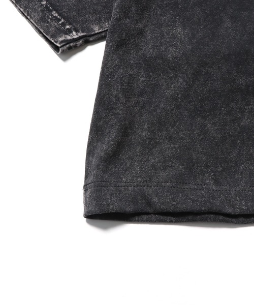 LOS ANGELES APPAREL/ロサンゼルスアパレル 6.5OZ ミネラルウォッシュ クルーネック クロップドTシャツ（Tシャツ/カットソー）｜LOS ANGELES APPAREL（ロサンゼルスアパレル）