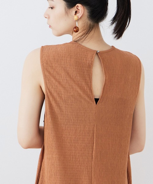 Fashion Letter（ファッションレター）の「深Vネックオールインワン（サロペット/オーバーオール・レディース・ブラック/オレンジ/グレイッシュベージュ/チャコール・M）」の21枚目の写真