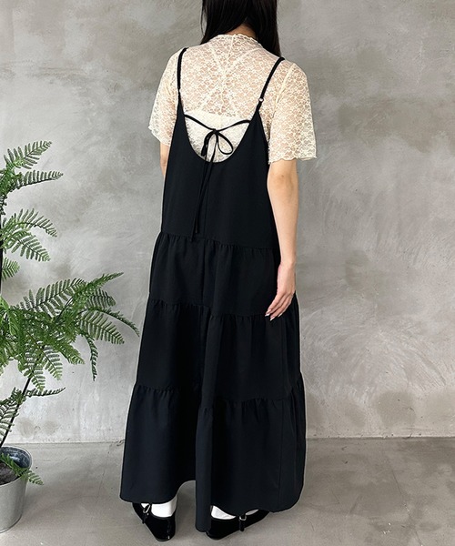 kutir（クティール）の「2wayレースインナートップス（Tシャツ/カットソー・レディース・ブラック/アイボリー/オフホワイト・FREE）」の22枚目の写真