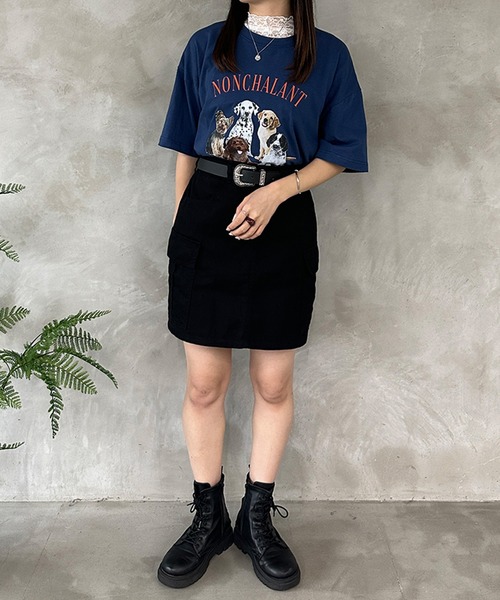 kutir（クティール）の「2wayレースインナートップス（Tシャツ/カットソー・レディース・ブラック/アイボリー/オフホワイト・FREE）」の7枚目の写真