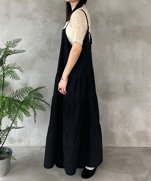 kutir（クティール）の「2wayレースインナートップス（Tシャツ/カットソー・レディース・ブラック/アイボリー/オフホワイト・FREE）」の10枚目の写真