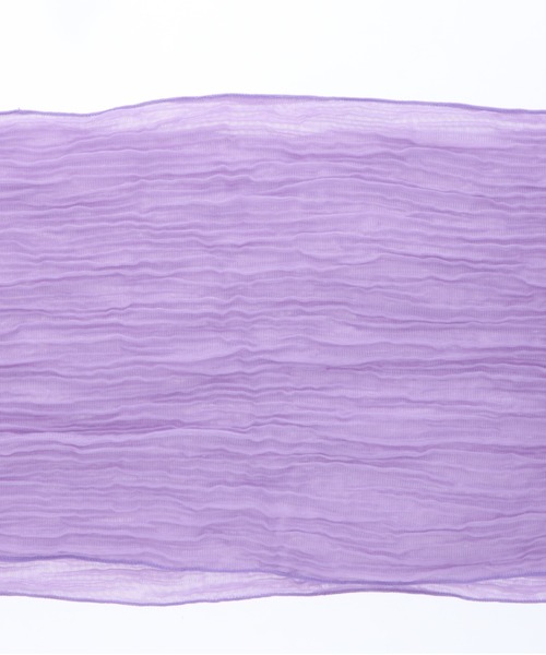 kimonomachi（キモノマチ）の「レディース　しわ兵児帯 ラメ入り 浴衣帯 大人 へこ帯 女性用 ふわくしゅ兵児帯 ふわふわ帯（和装小物・レディース・アイボリー/グレー系その他/バイオレット/ライトパープル/ワインレッド/ピンク・ONE SIZE）」の13枚目の写真