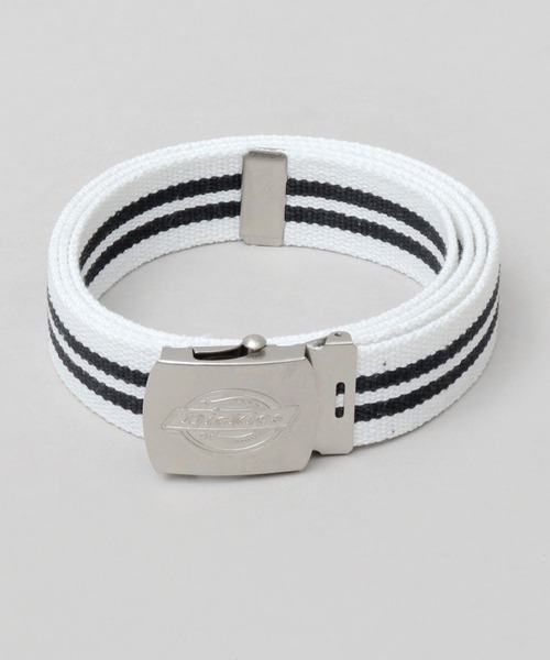 アンティークバックル 2ライン ガチャベルト（ベルト）｜Dickies