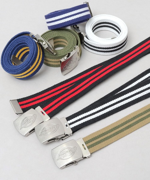 Dickies（ディッキーズ）の「アンティークバックル 2ライン ガチャベルト（ベルト・メンズ・ベージュ/ネイビー/ブルー系その他/ホワイト/ブラック/カーキ/ブラック系その他・FREE）」の18枚目の写真