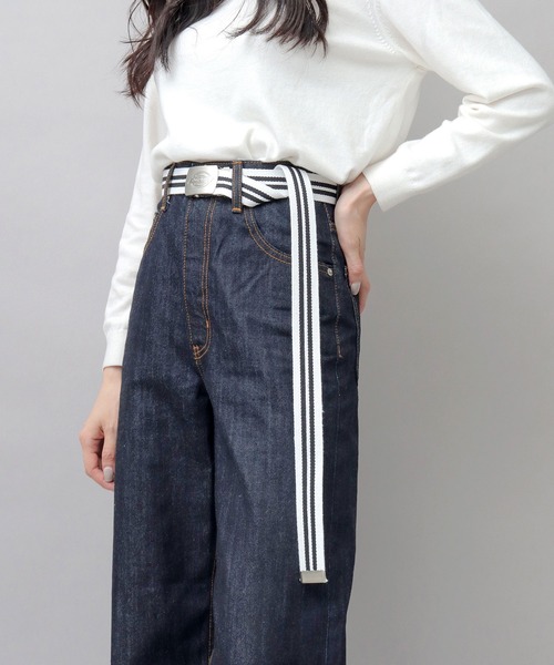 Dickies（ディッキーズ）の「アンティークバックル 2ライン ガチャベルト（ベルト・メンズ・ベージュ/ネイビー/ブルー系その他/ホワイト/ブラック/カーキ/ブラック系その他・FREE）」の13枚目の写真