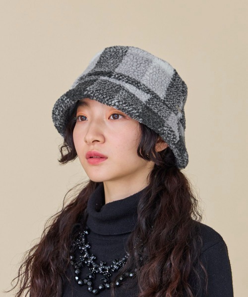 kaorinomori（カオリノモリ）の「kaorinomori フィフィハット / カオリノモリ（ハット・レディース・ライトブルー/ブラック/ピンク・M/57.5cm）」の4枚目の写真