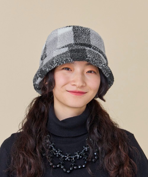 kaorinomori（カオリノモリ）の「kaorinomori フィフィハット / カオリノモリ（ハット・レディース・ライトブルー/ブラック/ピンク・M/57.5cm）」の5枚目の写真