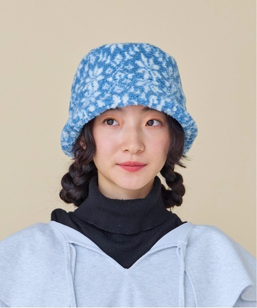 kaorinomori（カオリノモリ）の「kaorinomori フィフィハット / カオリノモリ（ハット・レディース・ライトブルー/ブラック/ピンク・M/57.5cm）」の12枚目の写真