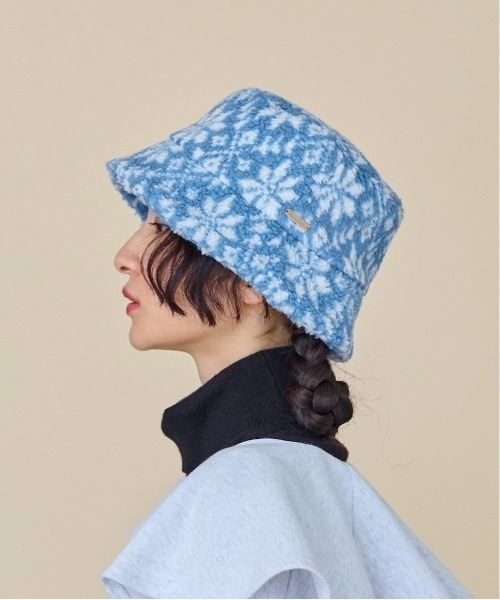 kaorinomori（カオリノモリ）の「kaorinomori フィフィハット / カオリノモリ（ハット・レディース・ライトブルー/ブラック/ピンク・M/57.5cm）」の14枚目の写真