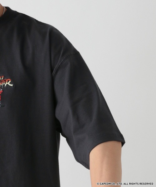 RAGEBLUE(レイジブルー)の「【STREET FIGHTER/ストリートファイター】コラボ/キャラクター刺繍Tシャツ(Tシャツ/カットソー・メンズ・ホワイト/ワインレッド/ブラック/ダークグリーン・MEDIUM/LARGE)」の10枚目の写真