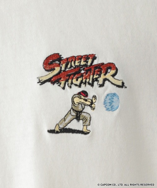 RAGEBLUE(レイジブルー)の「【STREET FIGHTER/ストリートファイター】コラボ/キャラクター刺繍Tシャツ(Tシャツ/カットソー・メンズ・ホワイト/ワインレッド/ブラック/ダークグリーン・MEDIUM/LARGE)」の15枚目の写真
