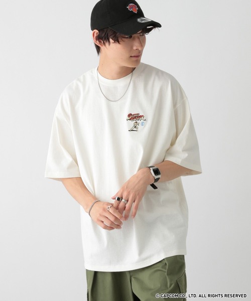 RAGEBLUE(レイジブルー)の「【STREET FIGHTER/ストリートファイター】コラボ/キャラクター刺繍Tシャツ(Tシャツ/カットソー・メンズ・ホワイト/ワインレッド/ブラック/ダークグリーン・MEDIUM/LARGE)」の21枚目の写真