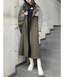 MURUA | 3wayツイードレイヤードトレンチコート【WEB限定コート】(トレンチコート)