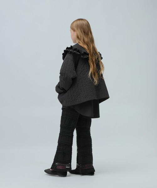 LOWRYS FARM(ローリーズファーム)の「レースフレアパンツ 974198(その他パンツ・キッズ・ホワイト/ブラック・150cm/160cm)」の21枚目の写真