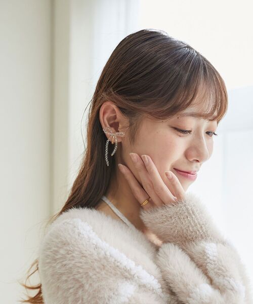 MAJESTIC LEGON（マジェスティックレゴン）の「ゆらゆらモチーフイヤリング（イヤリング・レディース・A/B・FREE）」の8枚目の写真