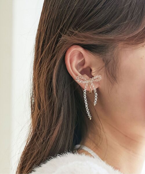 MAJESTIC LEGON（マジェスティックレゴン）の「ゆらゆらモチーフイヤリング（イヤリング・レディース・A/B・FREE）」の6枚目の写真