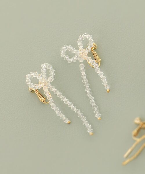 MAJESTIC LEGON（マジェスティックレゴン）の「ゆらゆらモチーフイヤリング（イヤリング・レディース・A/B・FREE）」の7枚目の写真