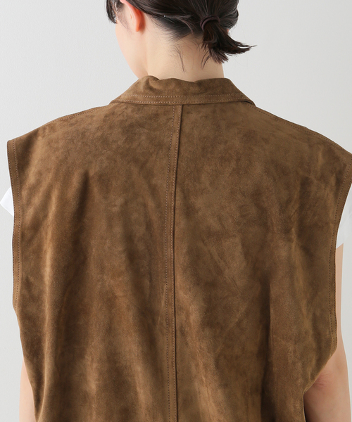 PETAR PETROV(ペーターペトロフ)の「【PETAR PETROV/ペーター ペトロフ】suede BIKER VEST(その他