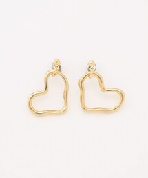 【WEB限定】メタルリングピアス(両耳用)