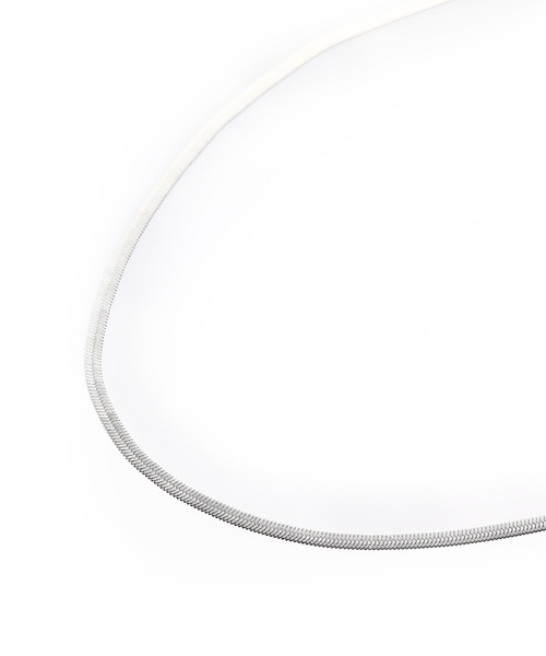 CENE（セネ）の「【CENE】セネ/2mmスネークチェーンネックレス（ネックレス・レディース・ピンクゴールド/シルバー/ゴールド・FREE）」の11枚目の写真