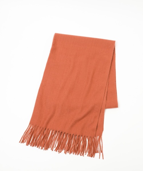 LEPSIM（レプシィム）の「洗える無地ストール23AW　967396（ストール/ショール・レディース・オレンジ/アイボリー/チャコールグレー・ONE SIZE）」の16枚目の写真