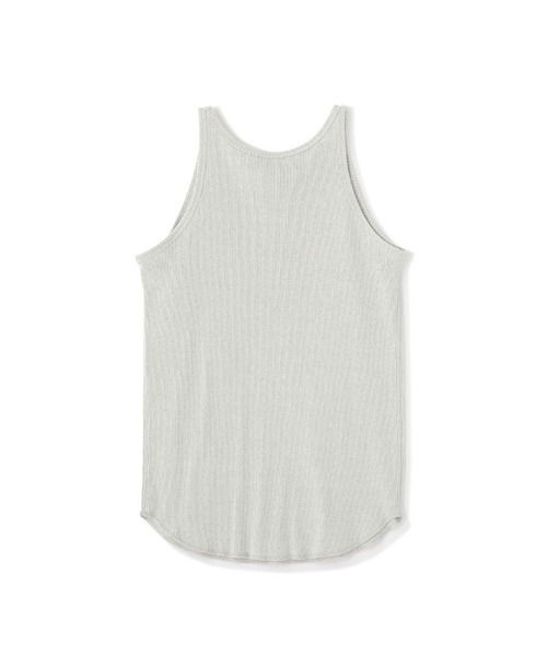 etre tokyo エトレトウキョウ カップインアメスリタンクトップ　ホワイト ETRE TOKYO - アメスリ リブ ニット タンク - WHITE | ADDICT WEB SHOP