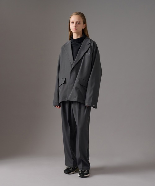WETTEMPT(ウィテンプト)の「BASIC TURTLE NECK LONG TEE /ベーシックタートルネックロンT(Tシャツ/カットソー・メンズ・ブラック/マスタード/オフホワイト・LARGE/MEDIUM/SMALL)」の6枚目の写真