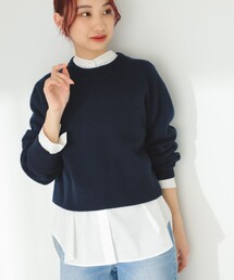 B:MING by BEAMS | B:MING by BEAMS / ハミルトン ウール ショート ニット プルオーバー(ニット/セーター)