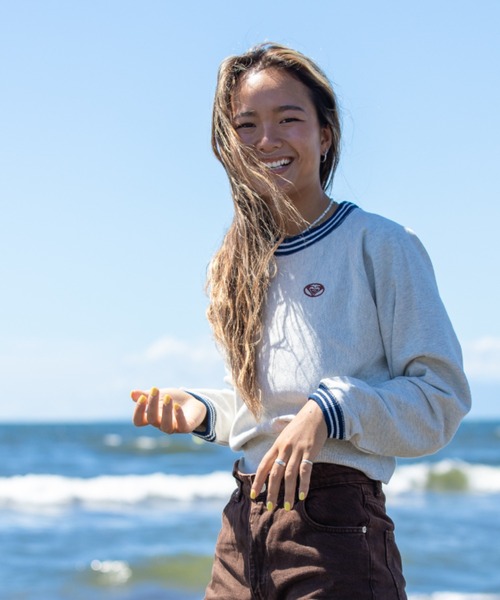 ROXY（ロキシー）の「【ZOZO別注アイテム】SURF CLUB CREW NECK